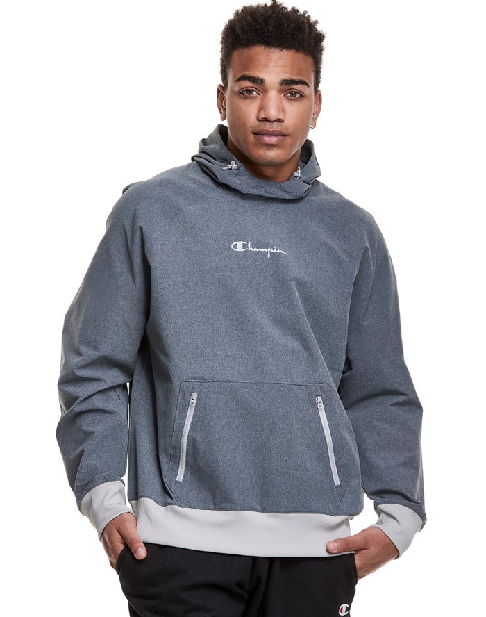 Champion Mens Hoodie NZ - Defender Series Grey ( 8594-KERGS )